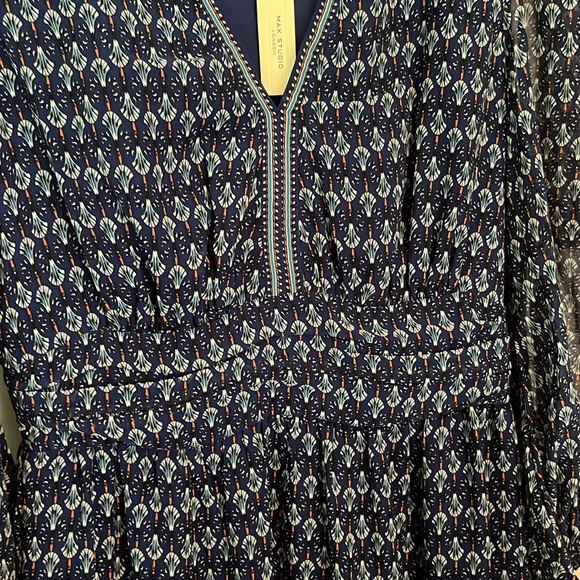 MAX STUDIO LONG SLEEVE DRESS. SIZE XS. NWT - Picture 2 of 8